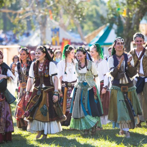 Abbey Medeival Festival Gypsy Dancing