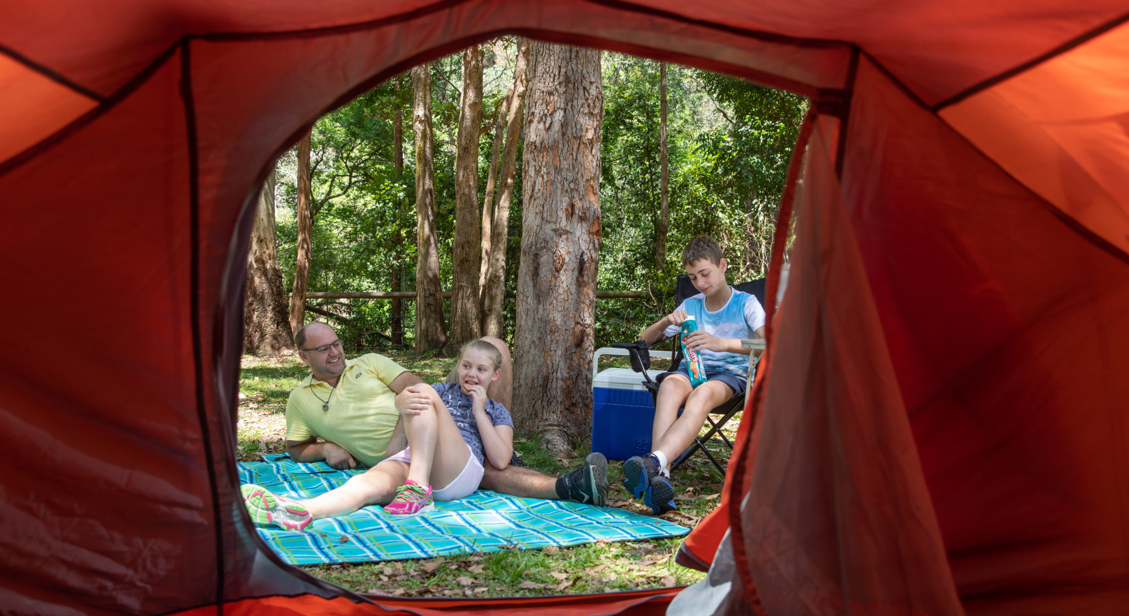 Archer Campgrounds Moreton Bay Region Family Tent