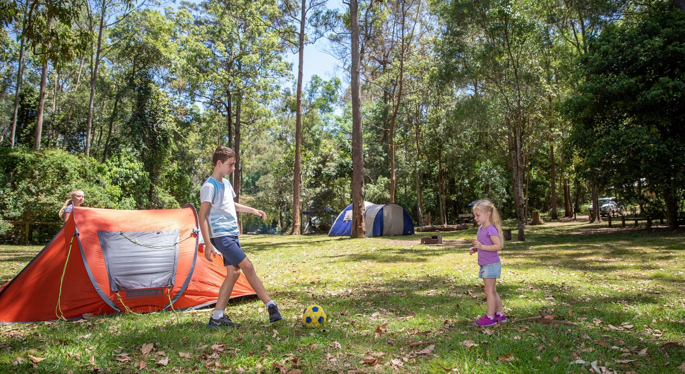Archer Campgrounds Moreton Bay Region Family Tent Ball