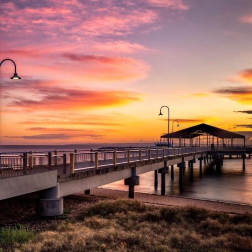 Redcliffe Jetty Moreton Bay Region best sunset spots near Brisbane credit tracey mac photographer