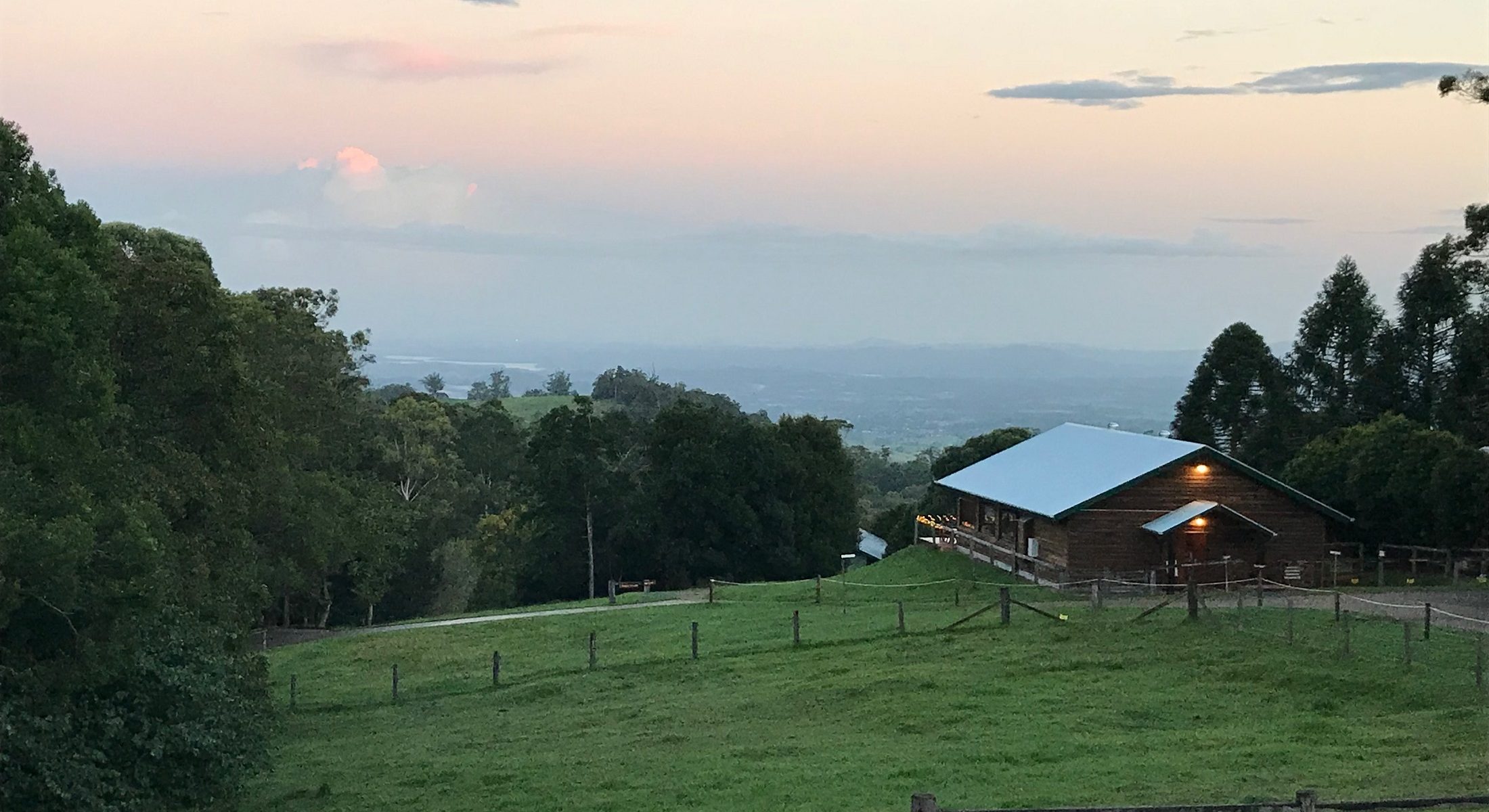 Brockhurst Farms Mt Mee views barn Pet Friendly Accommodation north Brisbane
