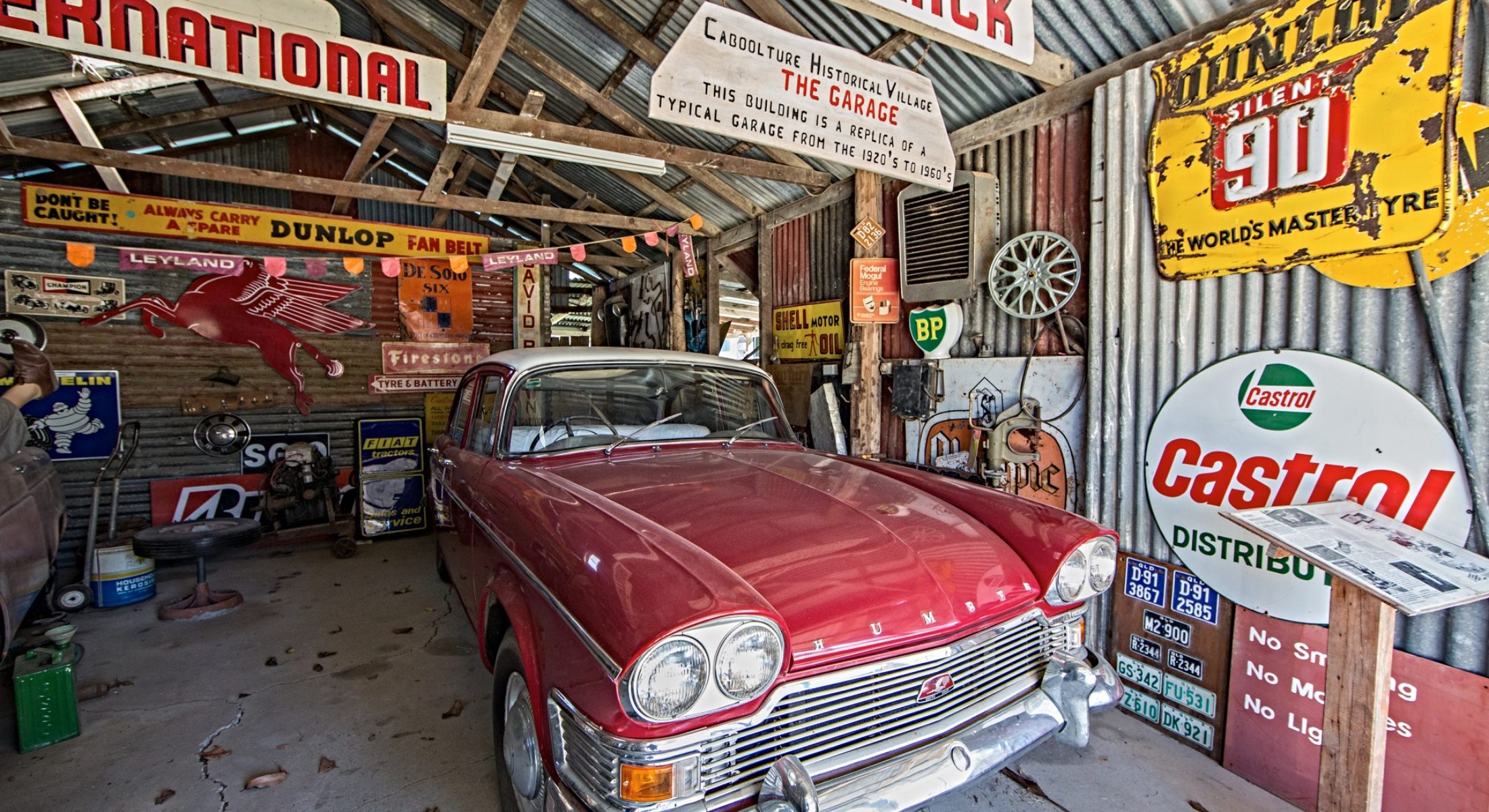 Caboolture Historical Village Cars Garage Moreton Bay Region