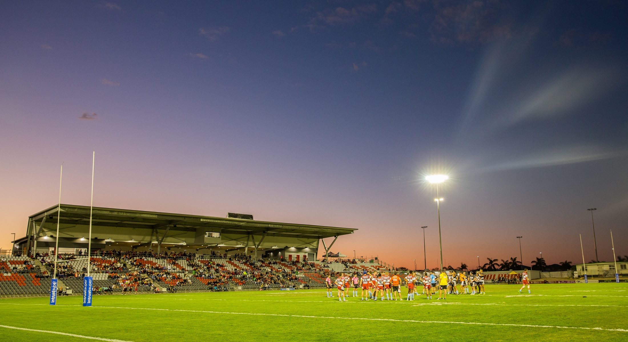 Redcliffe Dolphins Stadium Opening Night Visit Moreton Bay Region