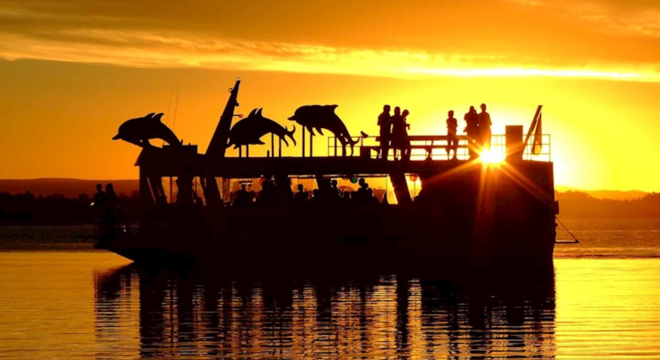 Ferryman Sunset Bribie Island Cruise Moreton Bay Region