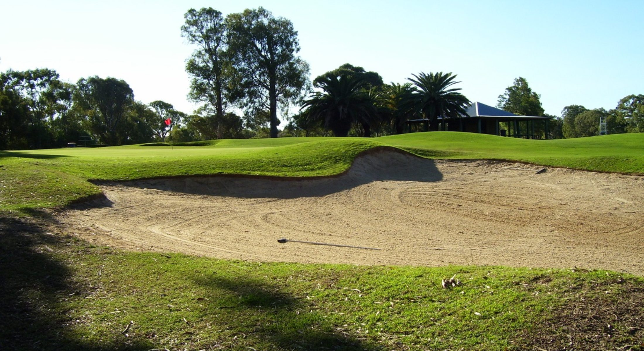 Redcliffe Golf Club Moreton Bay Region Near Brisbane Green Golf Course Sand