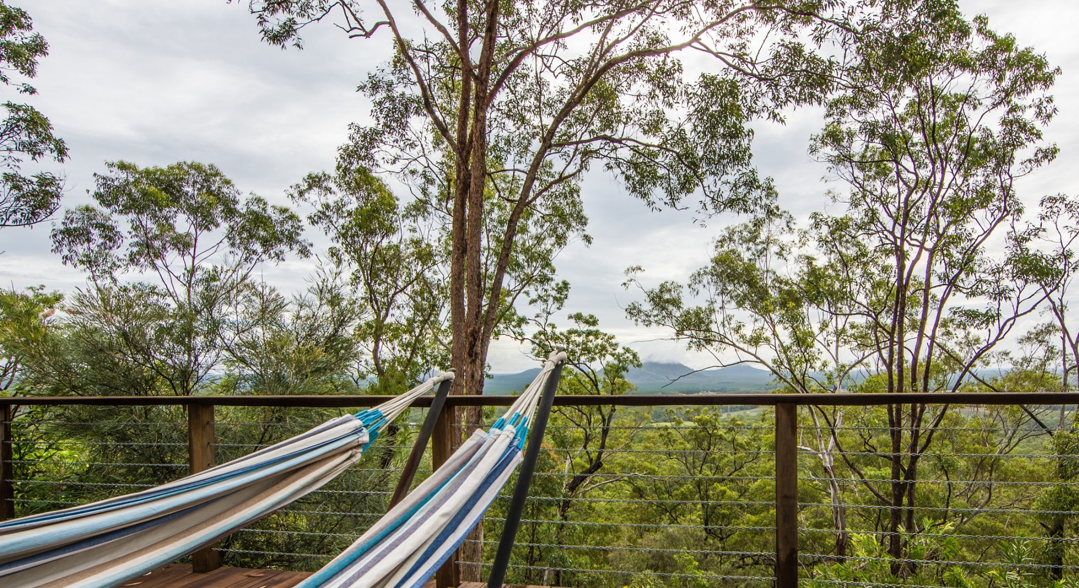 Uluramaya Retreat Cabins Balcony Hammocks Moreton Bay Region