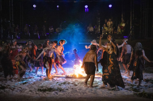 Woodford Folk Festival Tribal Fire Dance Moreton Bay Region