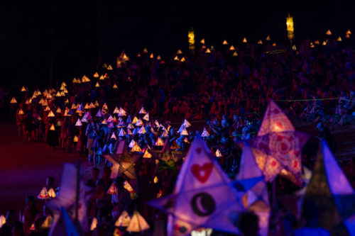 Woodford Folk Festival lights Moreton Bay Region